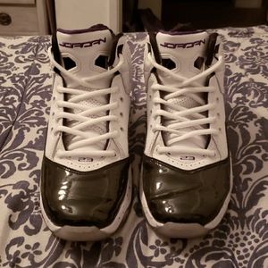 B loyal jordans purple